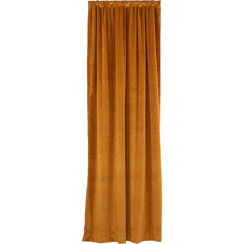 OBI Vorhang mit Tunnelzug Mustard 2er-Set 135 x 250 cm von -