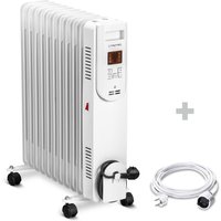 Ölradiator TRH 26 E + PVC-Verlängerungskabel von Trotec