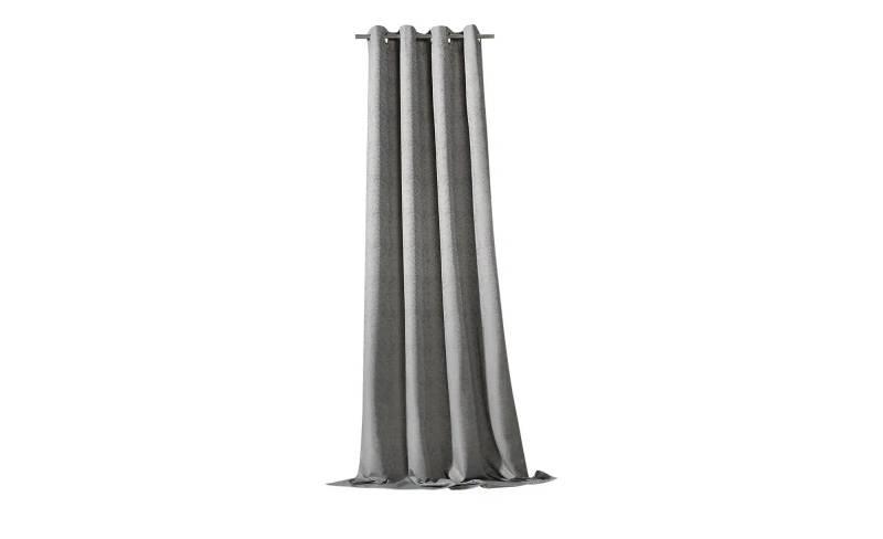 como verdunklungs thermo 245 x 135 cm (HxB) Ösenschal ¦ grau ¦ Synthetik ¦ Maße (cm): B: 135 Gardinen & Rollos > Gardinen & Vorhänge > Ösenschals - Höffner