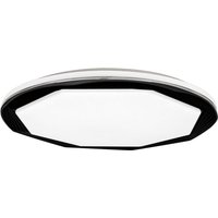 Optima black 52W led Deckenleuchte Ø480 mm von MILAGRO