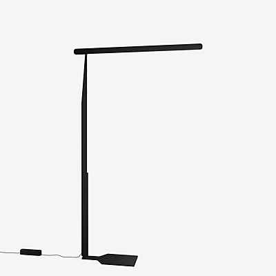 Occhio Mito Terra Fix Stehleuchte LED, Kopf schwarz matt/Body schwarz matt - 190 cm