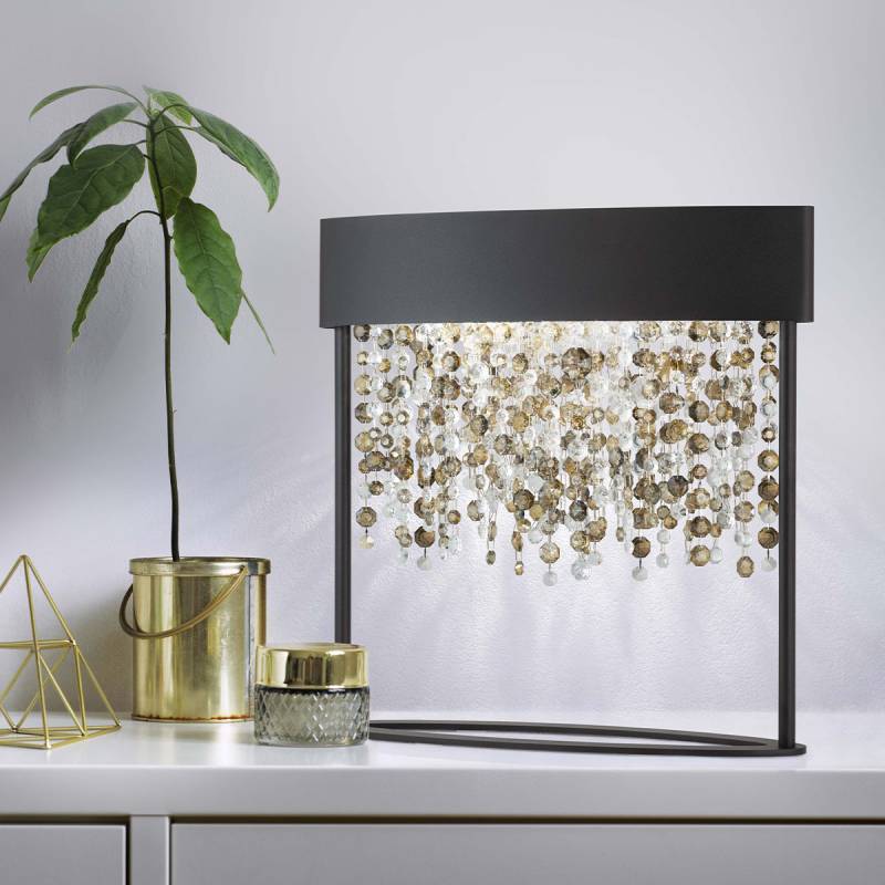 Olà TL2 Tischleuchte, H: 50 cm, Schwarz matt, LED-Modul