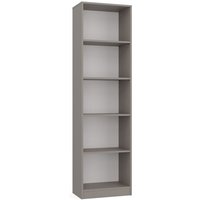 Onyx - cdf Bücherregal R50 Farbe: Grau Breite: 50 Zentimeter Für Wohnzimmer, Büro und Arbeitszimmer Regal für Bücher und Spielzeug Ideal für von Onyx