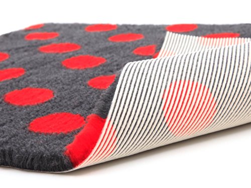 Original Vetbed Isobed SL Polka red aus England 150 x 100 cm