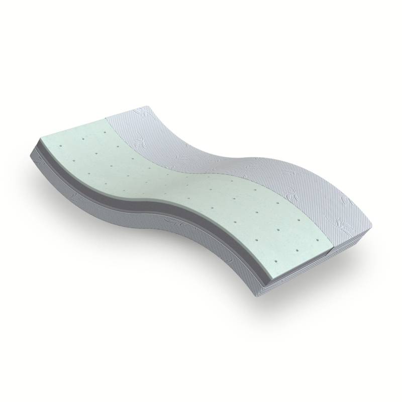 Betten-ABC EasyFlex-  Kaltschaummatratze mit integriertem Topper aus Visco- oder Gelschaum