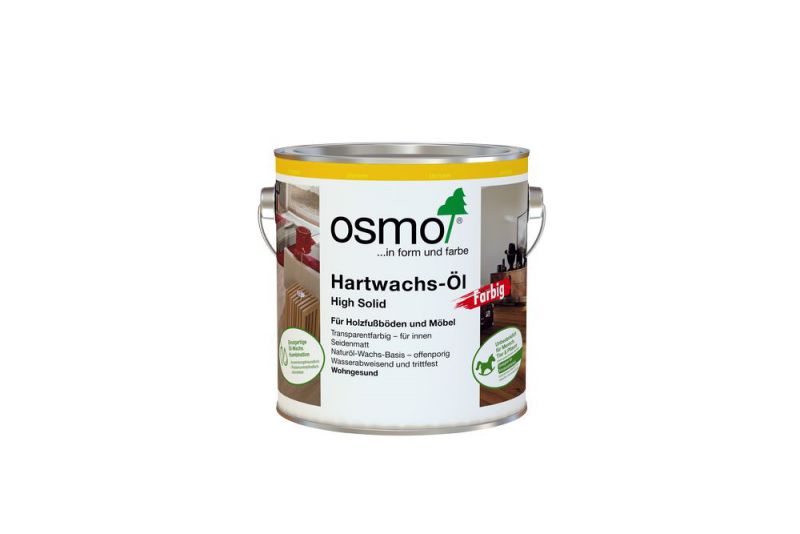 Osmo Hartwachs-Öl Farbig Weiß 2,50 l - 10300022 von Osmo