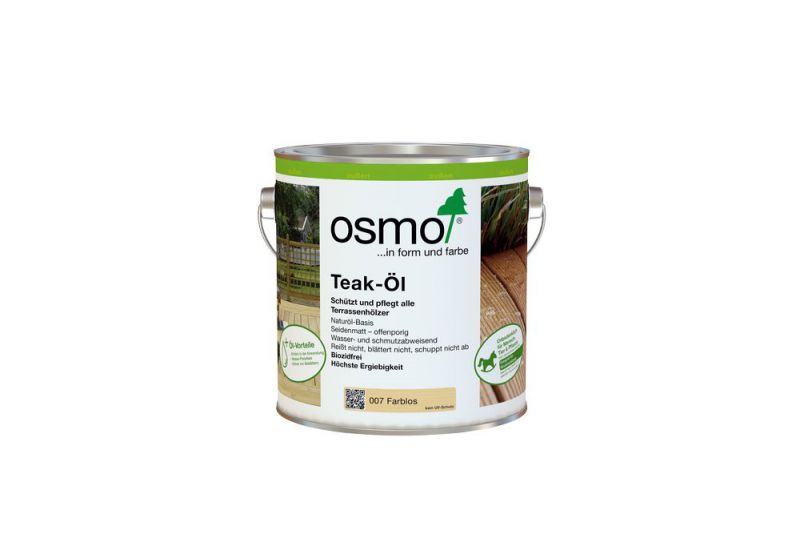 Osmo Teak-Öl Farblos 0,75 l - 11500002 von Osmo