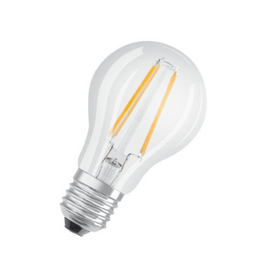 Osram Ledvance LED Glühbirne, Leuchtmittel dimmbar E27 CRI 97 7,2W = 60 Watt 806 Lumen 2700K warmweiß Winkel 300º Länge 105 mm