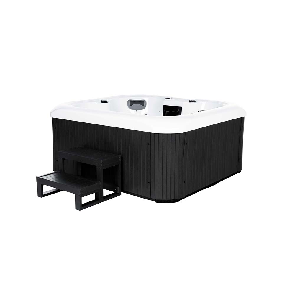 Outdoor Whirlpool SEA STAR - mit Treppe und Thermoabdeckung Outdoor Whirlpool SEA STAR - mit Treppe und Thermoabdeckung