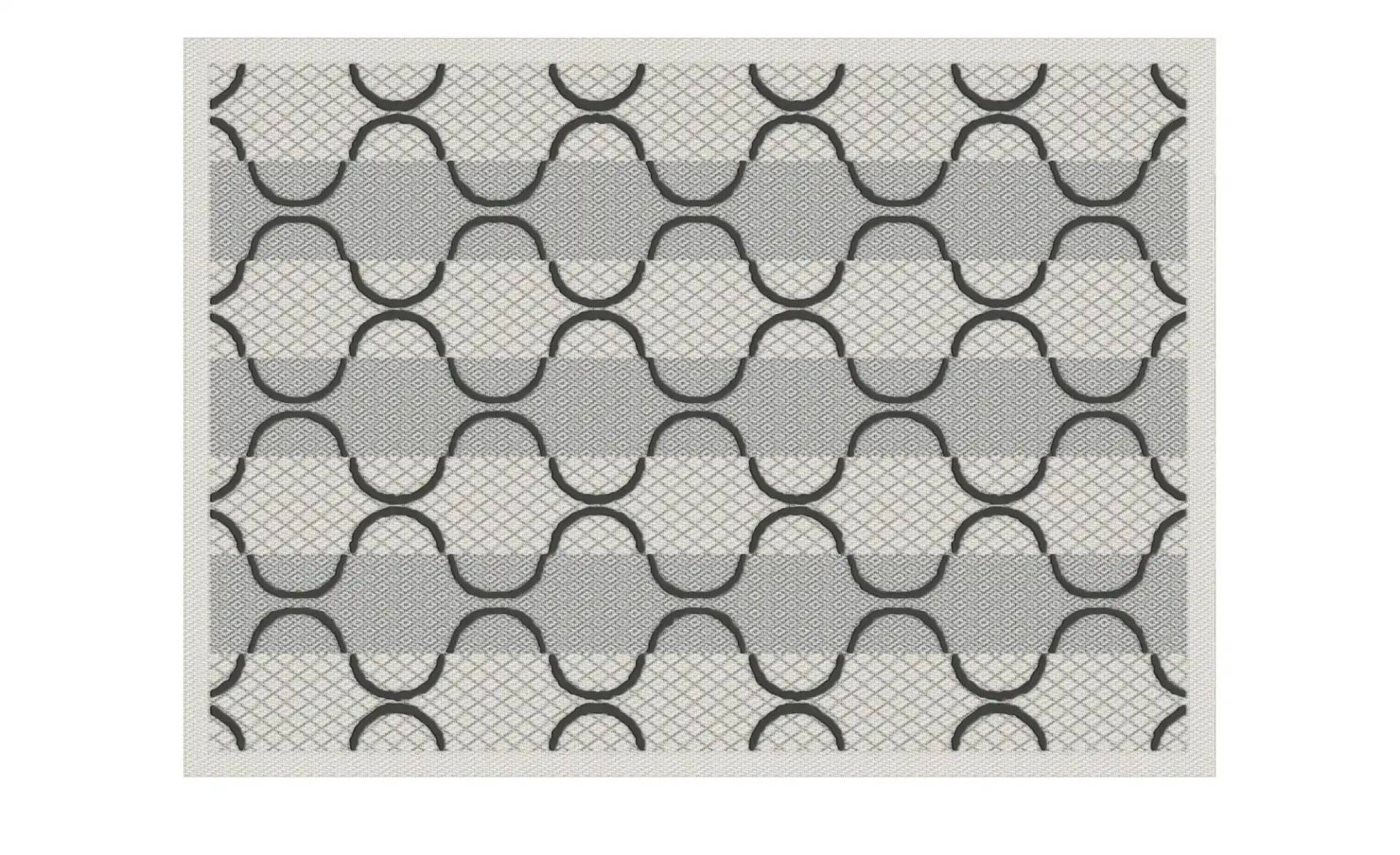 Outdoorteppich  Simple Life ¦ grau ¦ Synthetische Fasern ¦ Maße (cm): B: 133