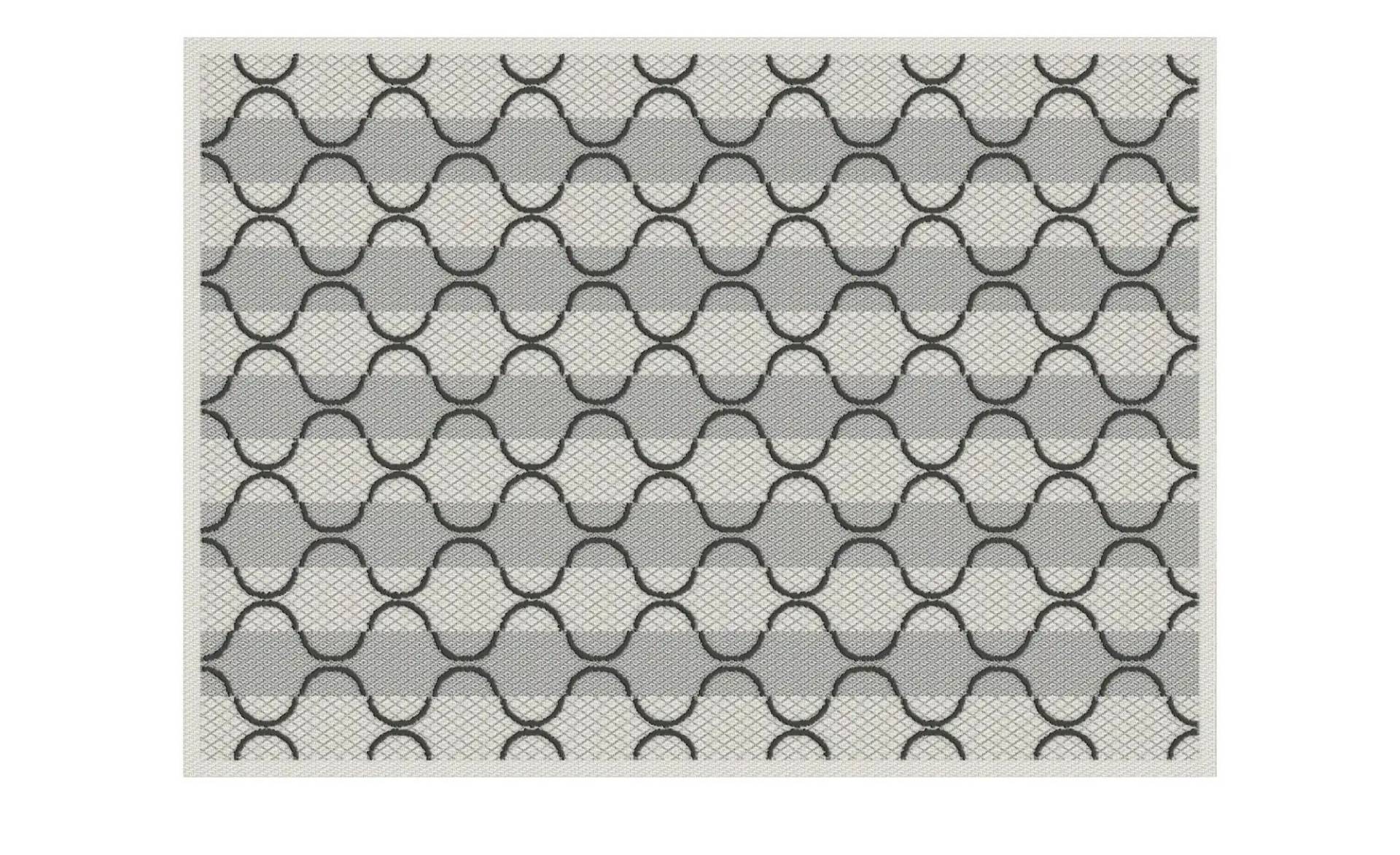 Outdoorteppich  Simple Life ¦ grau ¦ Synthetische Fasern ¦ Maße (cm): B: 200