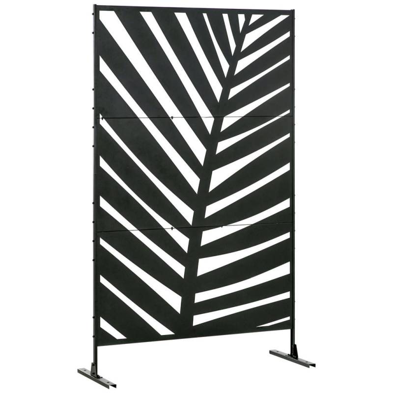 Outsunny GARTENSICHTSCHUTZ, Schwarz