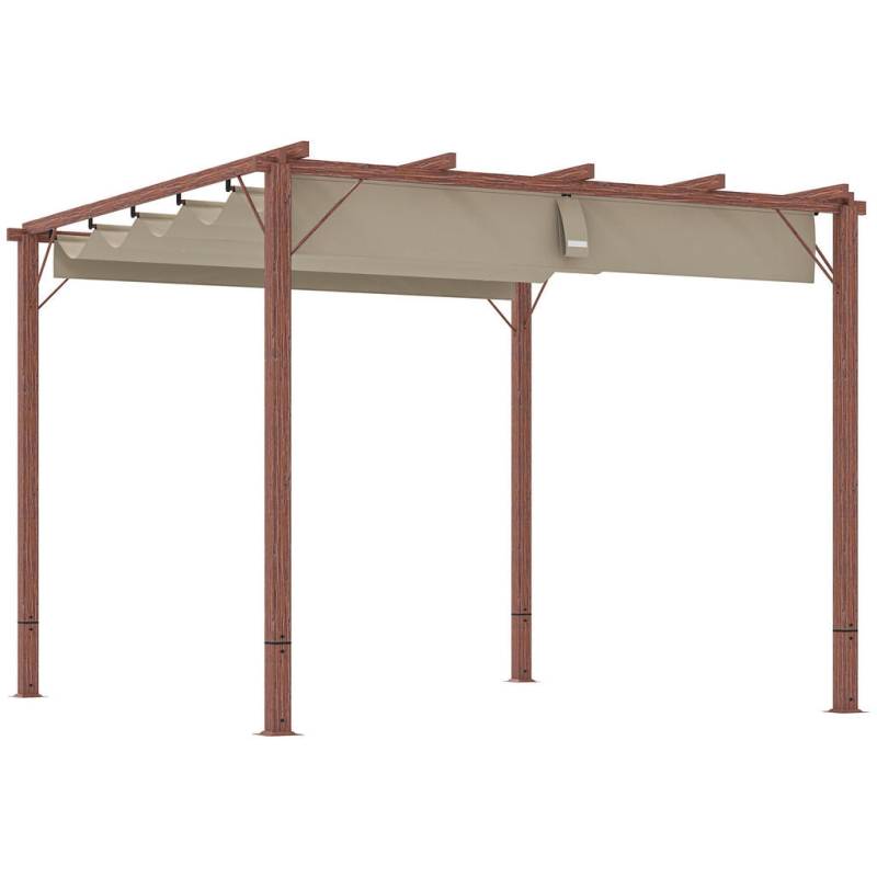 Outsunny PERGOLA Natur
