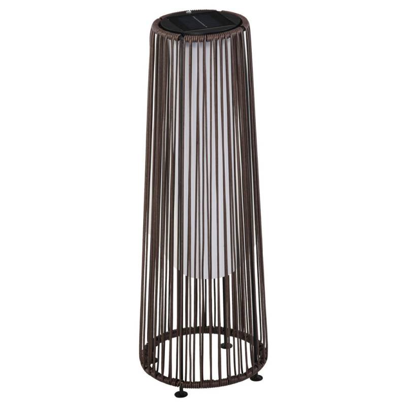 Outsunny SOLARLAMPE Braun