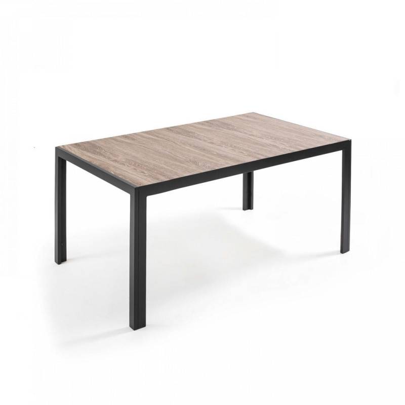 Oviala GARTENTISCH Braun, Grau