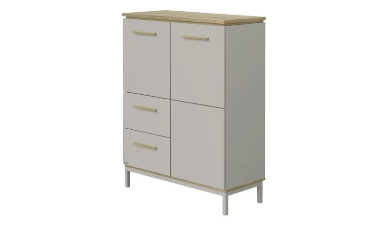 PAIDI Highboard  Benne ¦ grau ¦ Maße (cm): B: 90,9 H: 117,4 T: 39.6 Kommoden & Sideboards > Highboards - Höffner