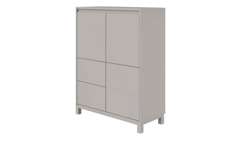 PAIDI Highboard  Olli ¦ grau ¦ Maße (cm): B: 94,8 H: 119,7 T: 40.1 Kommoden & Sideboards > Highboards - Höffner