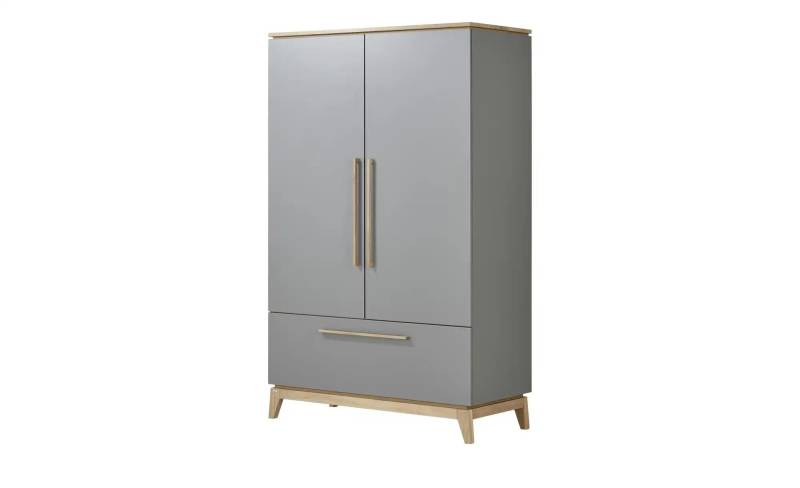 PAIDI Kleiderschrank 2-türig  Sten ¦ grau ¦ Maße (cm): B: 123,3 H: 200 T: 57.1 Baby > Babymöbel > Babykleiderschränke - Möbel Kraft