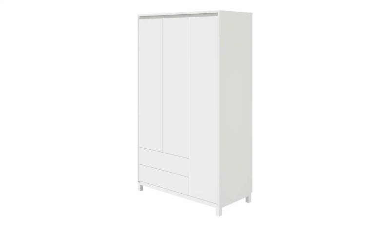 PAIDI Kleiderschrank  Olli ¦ weiß ¦ Maße (cm): B: 125,5 H: 204 T: 56.1 Schränke > Kleiderschränke > Drehtürenschränke - Möbel Kraft