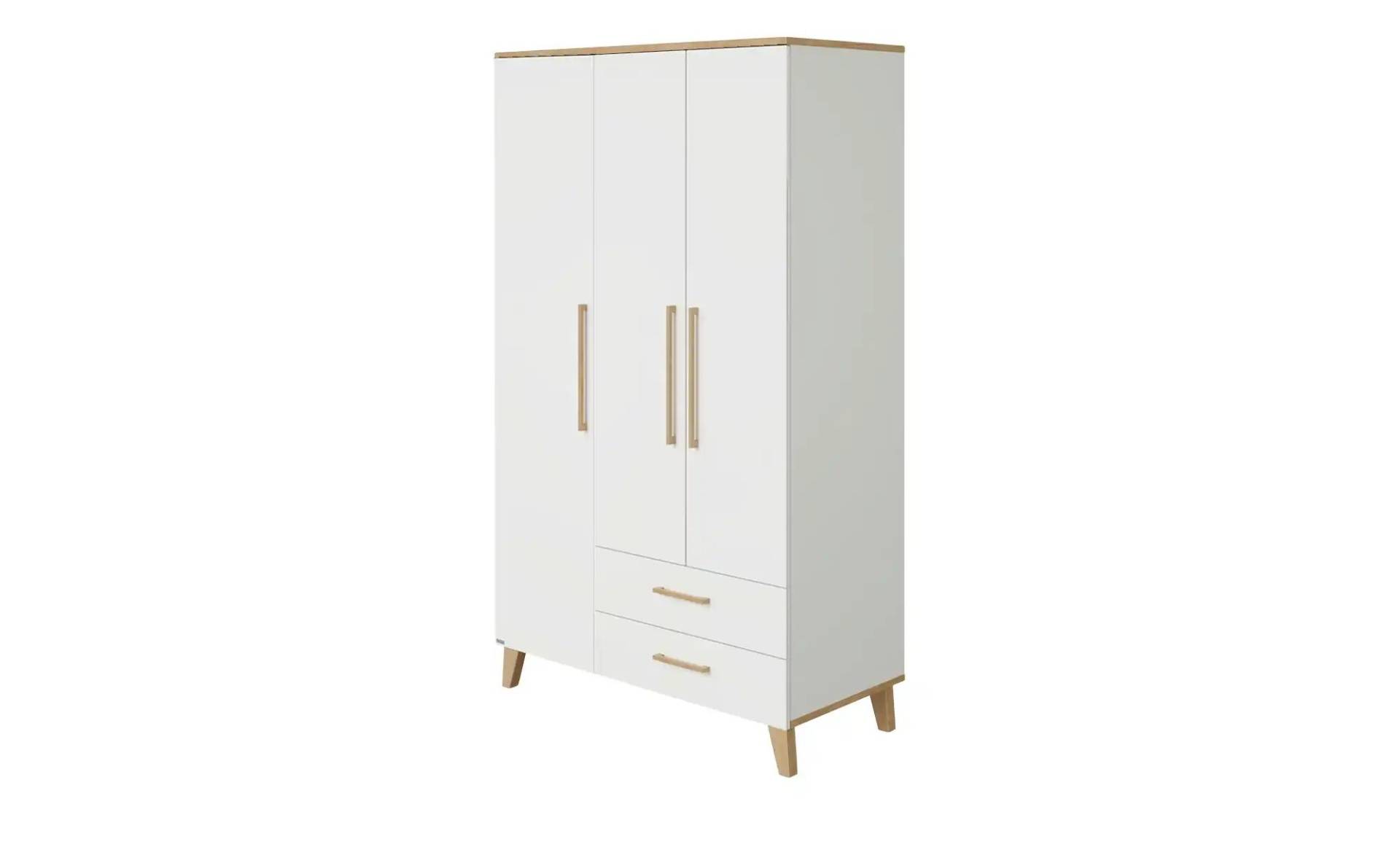 PAIDI Kleiderschrank  Oscar ¦ weiß ¦ Maße (cm): B: 123,5 H: 206 T: 55.9 Baby > Babymöbel > Babykleiderschränke - Möbel Kraft