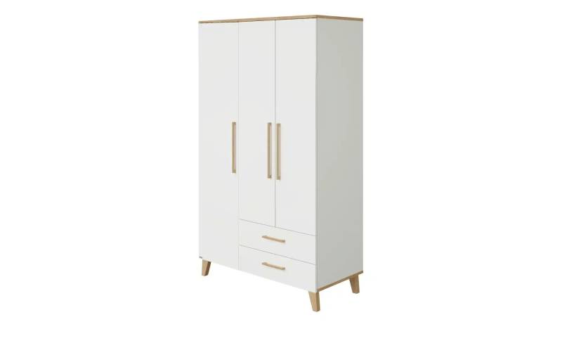 PAIDI Kleiderschrank  Oscar ¦ weiß ¦ Maße (cm): B: 123,5 H: 206 T: 55.9 Baby > Babymöbel > Babykleiderschränke - Möbel Kraft
