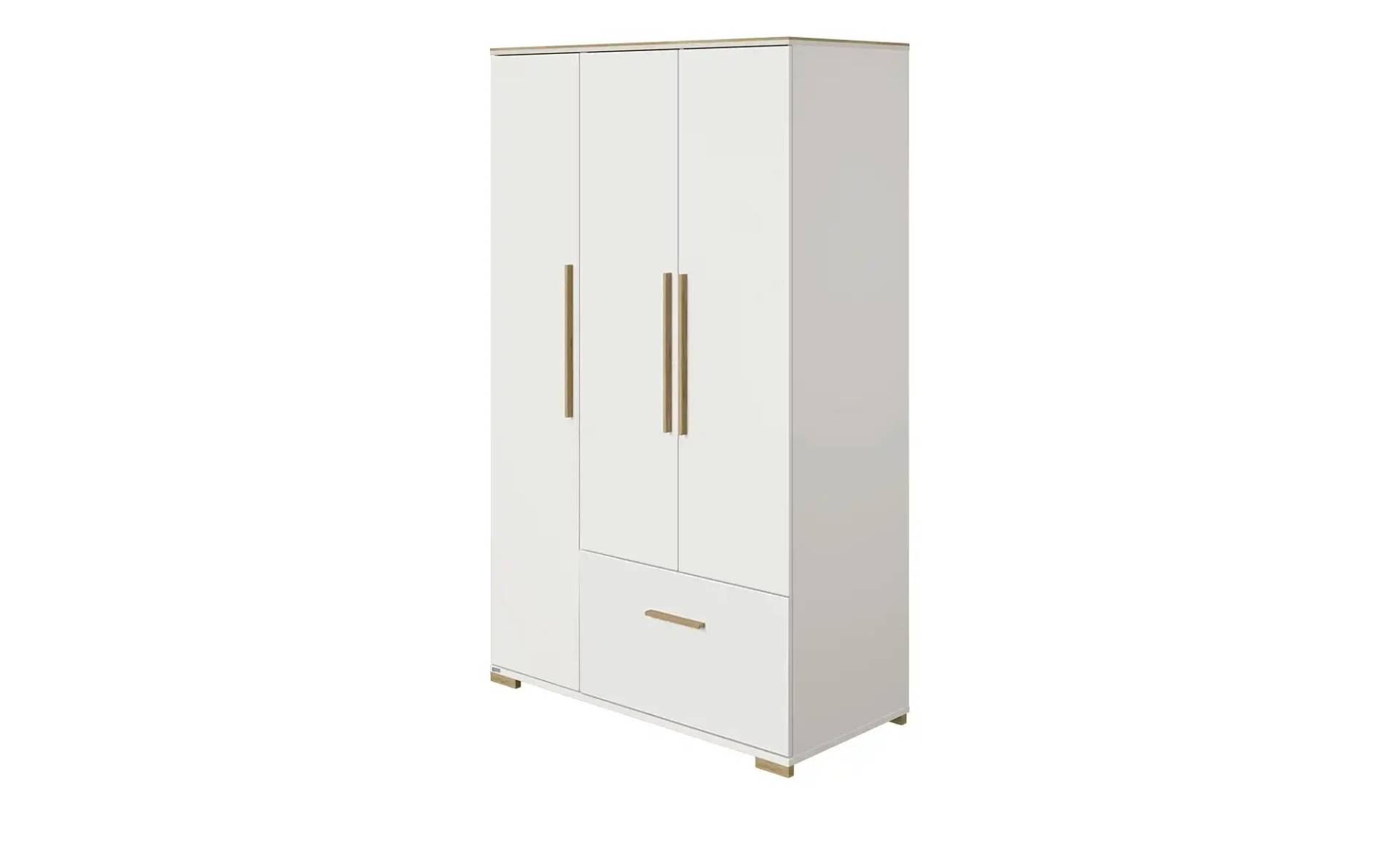 PAIDI Kleiderschrank   ¦ weiß ¦ Maße (cm): B: 123,5 H: 200,4 T: 55.6 Baby > Babymöbel > Babykleiderschränke - Möbel Kraft