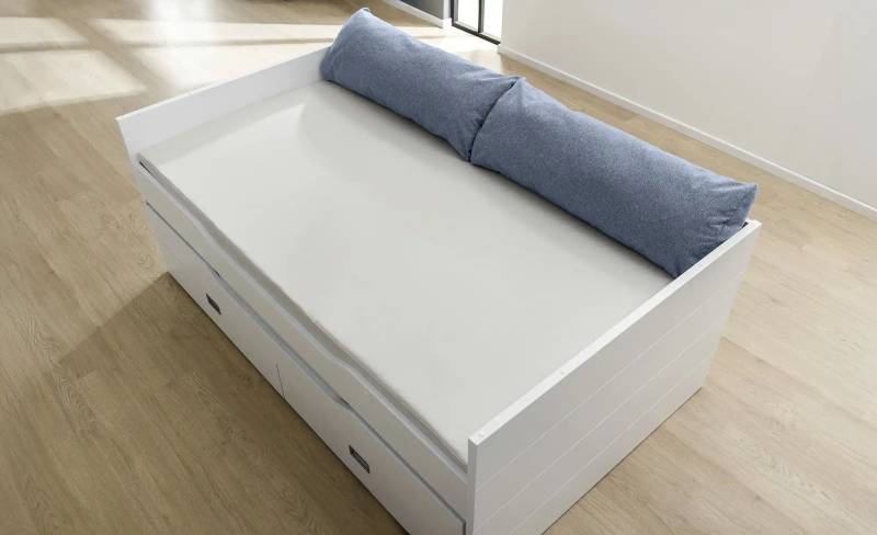 PAIDI Rückenkissen   ¦ blau ¦ Maße (cm): B: 100 H: 40 T: 25.0 Heimtextilien > Kissen > Dekokissen - Möbel Kraft