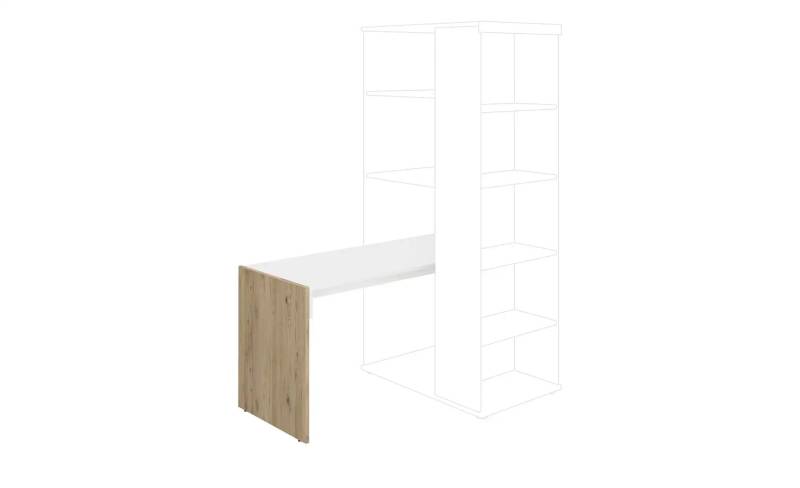 PAIDI Schreibtisch  Fionn ¦ weiß ¦ Maße (cm): B: 145,8 H: 74,4 T: 60.4 Tische > Bürotische - Möbel Kraft