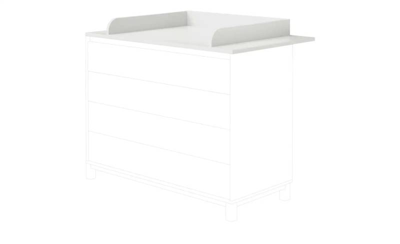 PAIDI Wickelaufsatz  Olli ¦ weiß ¦ Maße (cm): B: 123,5 H: 12,5 T: 78.8 Baby > Babymöbel > Wickelkommoden - Möbel Kraft