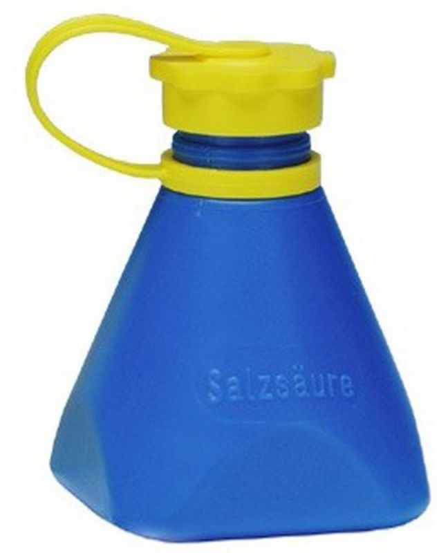 PICARD Salzsäureflasche PE blau 150 ml - 0075010-150 von Picard