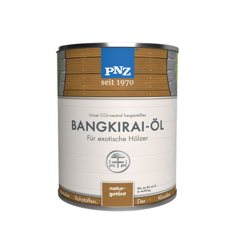 PNZ Bangkirai-Öl (bangkirai dunkel) 2,50 l - 08221 von PNZ