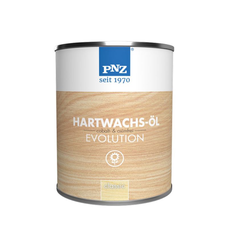 PNZ Hartwachs-Öl evolution farbig (weiß) 0,75 l - 01272 von PNZ