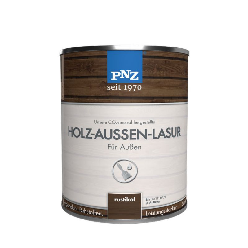 PNZ Holz-Außen-Lasur (teak) 10,00 l - 07375 von PNZ