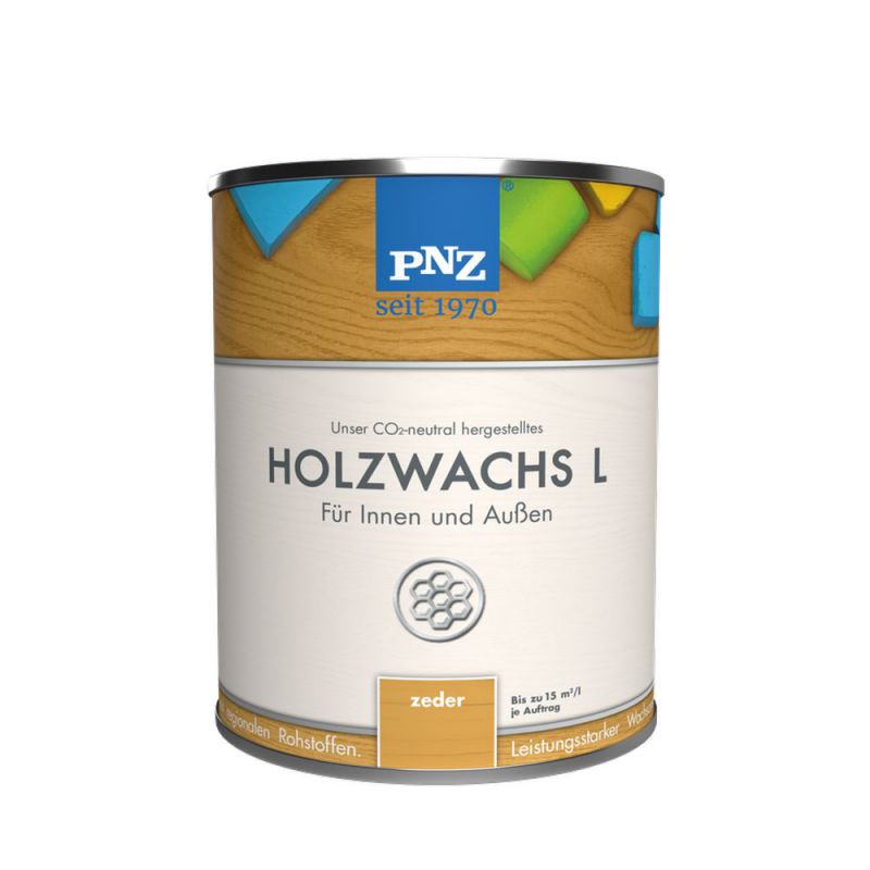 PNZ Holzwachs L (antikweiß) 10,00 l - 76102 von PNZ