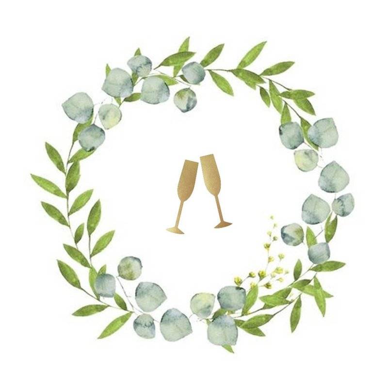 PPD - Servietten - Champagne - 33 x 33 cm - 20 Stk