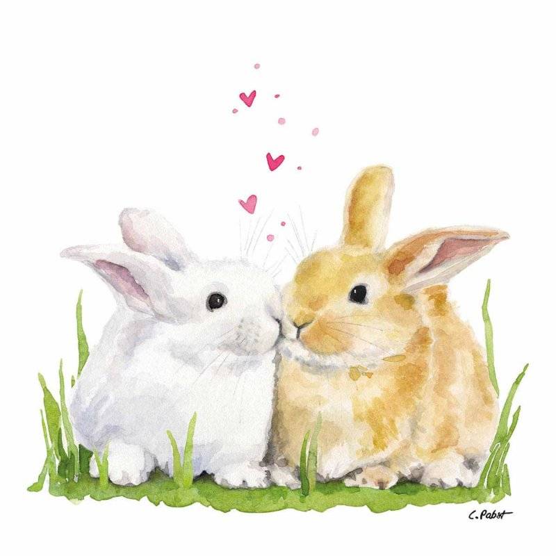 PPD - Servietten - Easter Kiss - 33 x 33 cm - 20 Stk