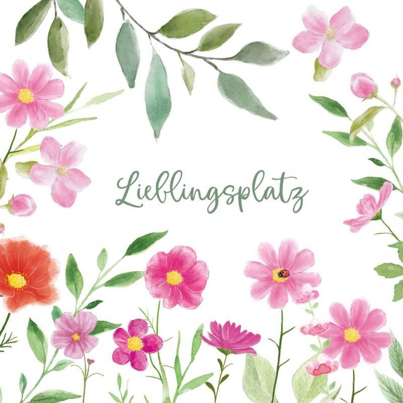 PPD - Servietten - Lieblingsplatz - 33 x 33 cm - 20 Stk