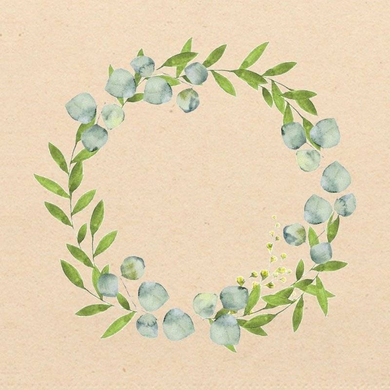 PPD - Servietten - The Wreath - 33 x 33 cm - eco - 20 Stk