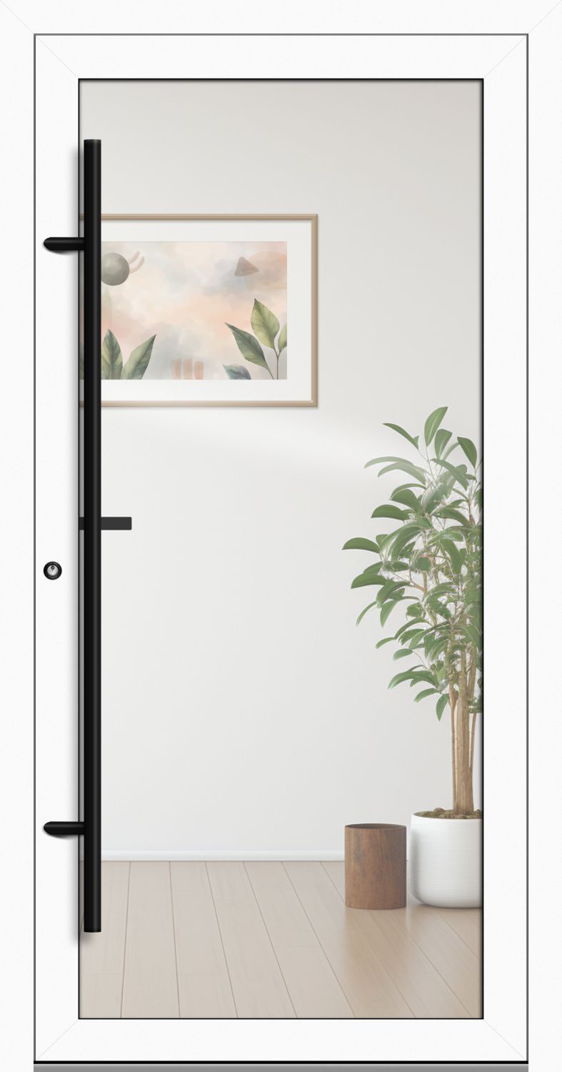 'PREMIUM ALU-Glas Haustür "HELENA" 90 mm BLACKLINE flächenbündig'