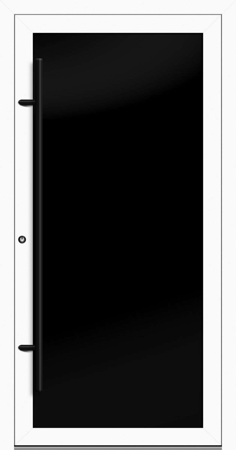 'PREMIUM ALU-Glas Haustür "MAGDALENA" 90 mm BLACKLINE flächenbündig' 'PREMIUM ALU-Glas Haustür "MAGDALENA" 90 mm BLACKLINE flächenbündig'