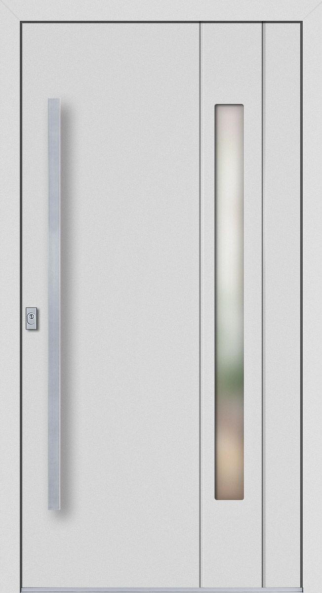 'PREMIUM Sichere ALU Haustür "JUTTA" flügelüberdeckend RC2'