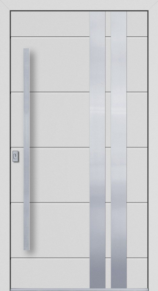 'PREMIUM Sichere ALU Haustür "LEONIE" flügelüberdeckend RC2'