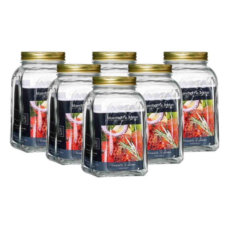 Ritzenhoff Breker EINMACHGLÄSER Transparent