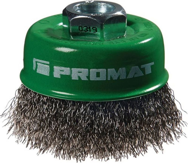 PROMAT Topfbürste (Ø 80 mm Drahtstärke 0,3 mm / VA) - 4000841171 von PROMAT