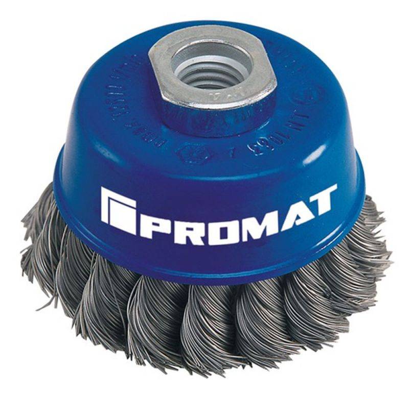 PROMAT Topfbürste (Ø 80 mm Drahtstärke 0,5 mm / VA) - 4000841163 von PROMAT