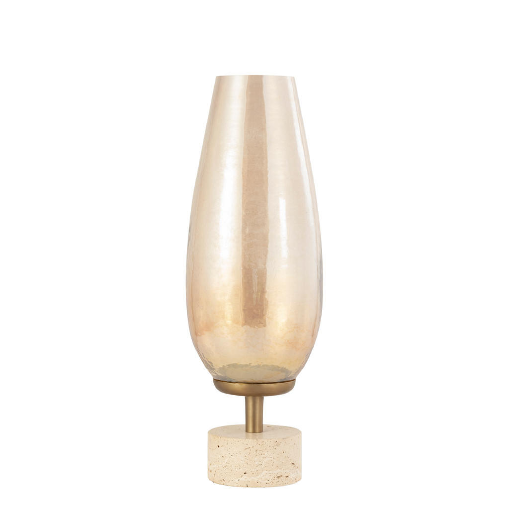 Ptmd Collection Windlicht, Gold, Metall, 17.5x57x17.5 cm, Dekoration, Windlichter & Laternen, Windlichter von PTMD Collection