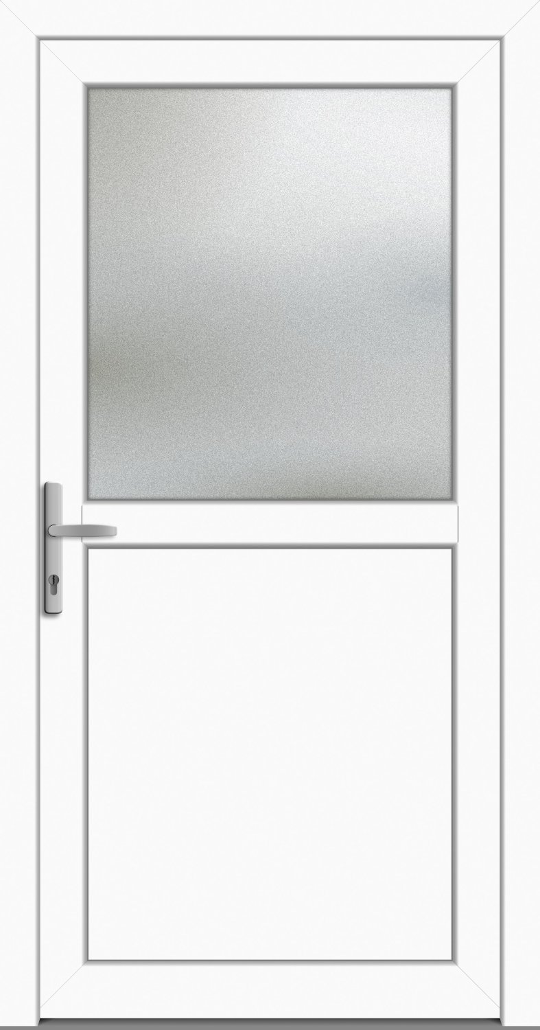 'PVC Nebeneingangstür nach Maß "PAULA-M" 70 mm 1/3 Glas' 'PVC Nebeneingangstür nach Maß "PAULA-M" 70 mm 1/3 Glas'