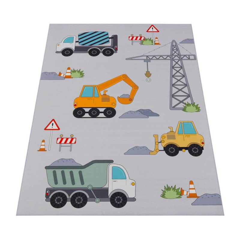 Paco Home KINDERTEPPICH Grau