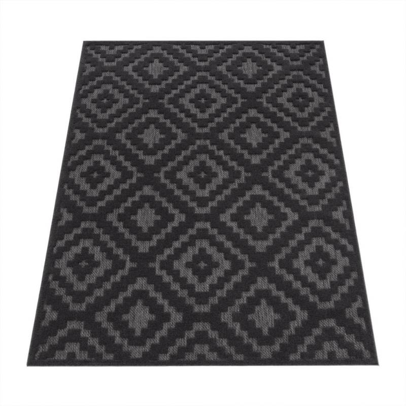 Paco Home OUTDOORTEPPICH Anthrazit