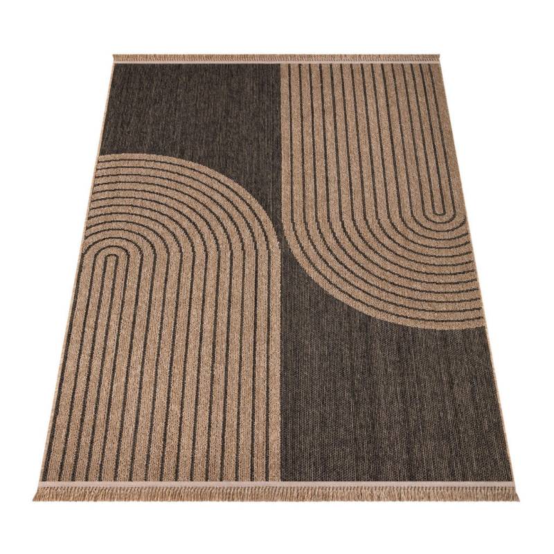 Paco Home OUTDOORTEPPICH Anthrazit